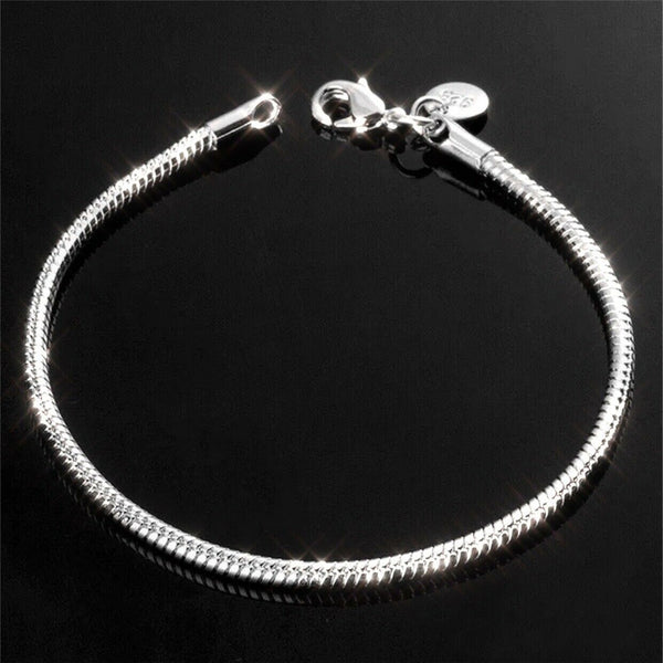 Pulsera de Serpentina con Cuentas Naturales