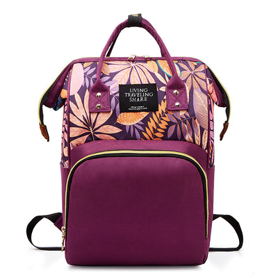 Mochila Maternal Impermeable de Gran Capacidad - Bolso Multifuncional para Mamá y Bebé - Image 8