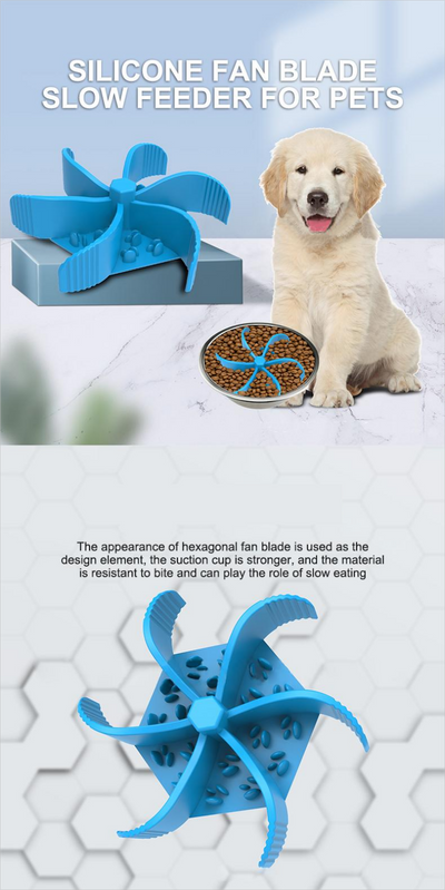 Comedero Lento Antideslizante para Mascotas con Almohadilla Lickmat - Image 14