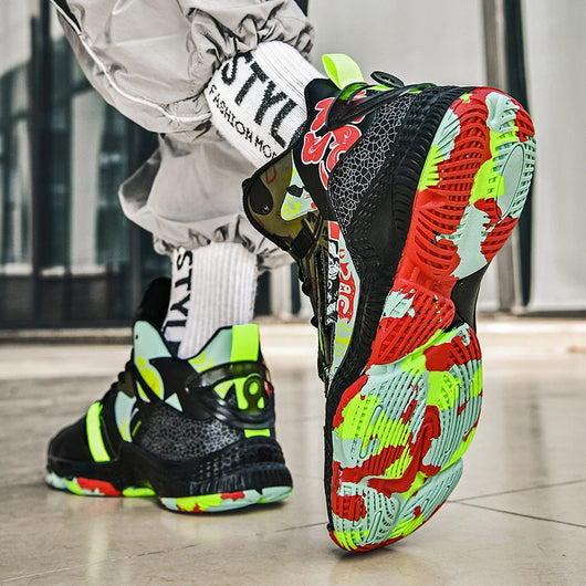 Zapatillas de Baloncesto Altas para Hombre - Estilo Deportivo Casual - Image 24