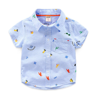 Camisa de Manga Corta para Niños - Image 12