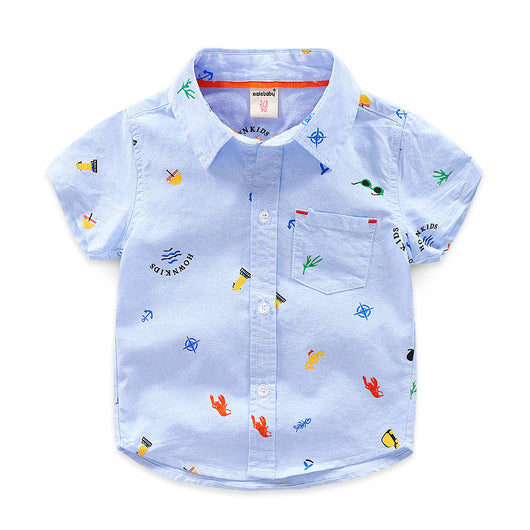 Camisa de Manga Corta para Niños - Image 12