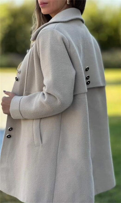 Abrigo de Lana con Forro Polar para Otoño e Invierno - Image 10