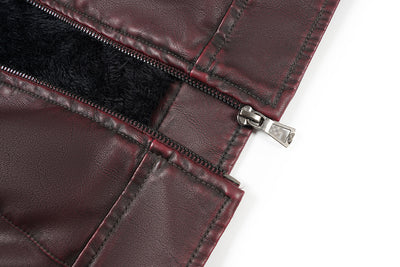 Chaqueta de Cuero PU para Hombre - Primavera y Otoño - Image 13