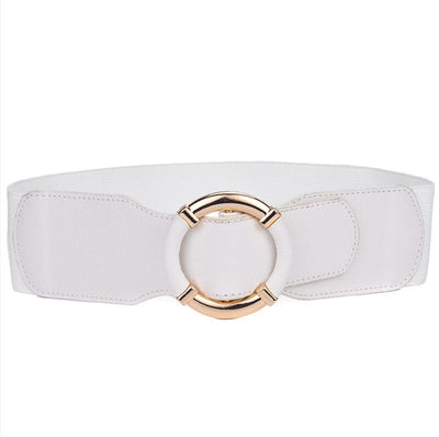 Cinturón Elástico Ancho con Hebilla de Anillo - Protección y Comodidad - Image 11