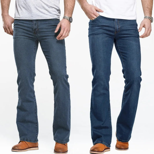 Pantalones Vaqueros Slim Fit Casuales para Hombre