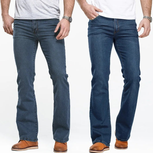 Pantalones Vaqueros Slim Fit Casuales para Hombre
