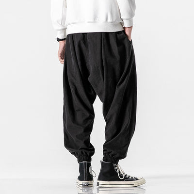Pantalón Linterna Talla Grande con Cordón y Pierna Ajustable - Image 6