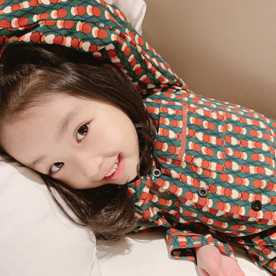 Pijama Infantil Estampado de Algodón - Ropa Fresca para Casa - Image 7