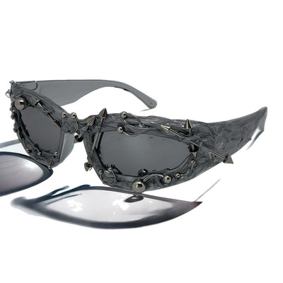 Gafas de Sol Punk con Remaches Decorativos - Estilo Street - Image 26