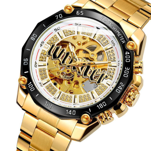 Reloj Mecánico Casual para Hombre con Diseño Skeleton - Image 2
