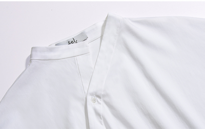Blusa Suelta Asimétrica e Irregular para Mujer - Image 9