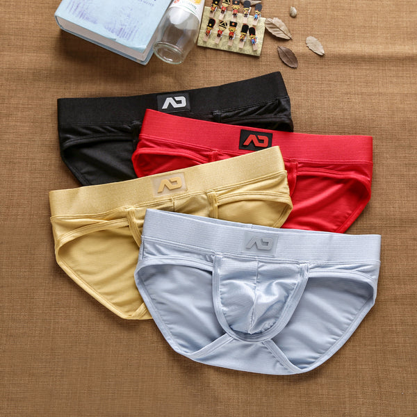 Calzoncillos Tanga de Talle Bajo en Nylon Cepillado para Hombre
