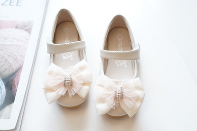 Zapatos Infantiles Princesa con Strass y Flores para Niña - Image 13