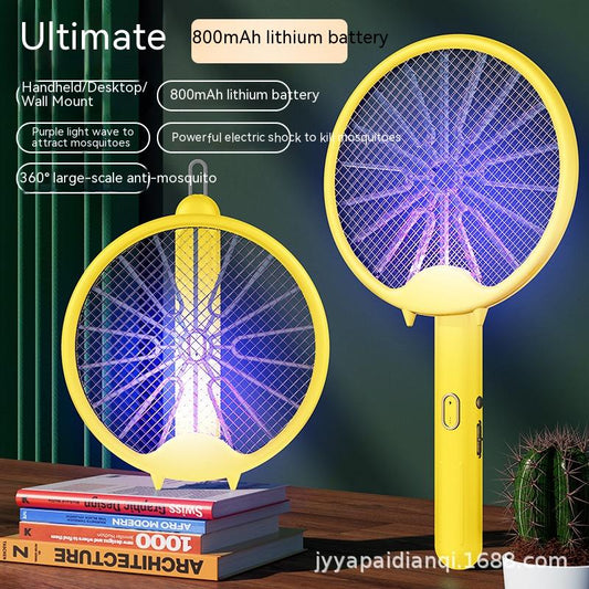 Lámpara Antimosquitos 3 en 1 Recargable con Matamoscas - Image 2