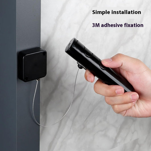 Enrollador de Cable Automático Anti-robo Telescópico Portátil