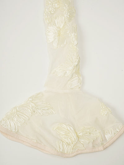 Conjunto Falda-Blusa Floral Bordada Escotado - Image 17