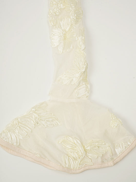 Conjunto Falda-Blusa Floral Bordada Escotado - Image 17