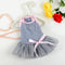 Vestido Princesa de Algodón Fino para Mascotas