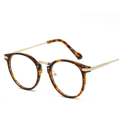 Gafas Retro Redondas Unisex TR90 - Montura Clásica Espejo Plano - Image 14