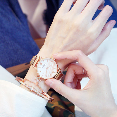 Reloj de Moda Retro con Diseño de Mármol para Mujer - Image 20