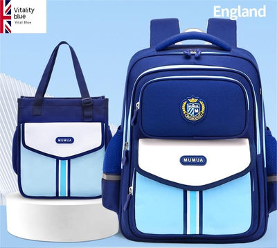 Mochila Escolar Ergonómica con Soporte Lumbar y Protección Impermeable - Image 25