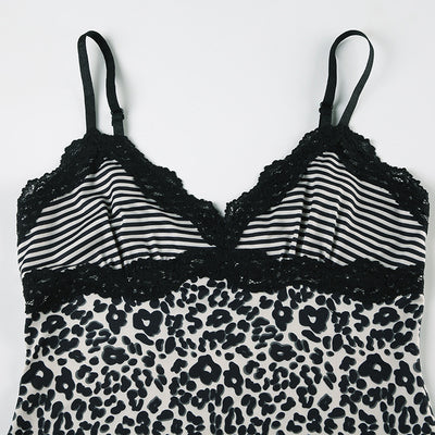 Top Sensual de Encaje Leopardo con Tirantes Ajustables - Image 12