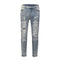 Jeans Azules Rotos con Desgaste Vintage