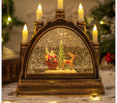 Lámpara Linterna Navideña de Cristal Portátil para Decoración - Image 16