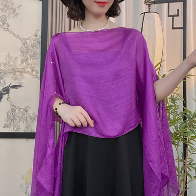 Poncho Protector Solar Versátil - Diseño Liso Perfecto para Vacaciones - Image 9