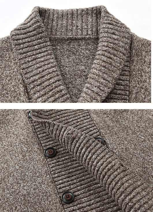 Cardigan Doble Abotonado Casual para Jóvenes - Image 14