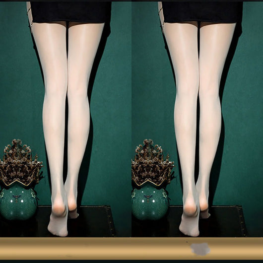 Medias Brillantes Ultrafinas con Bragueta Dorada - Estilo Elegante y Sensual - Image 23