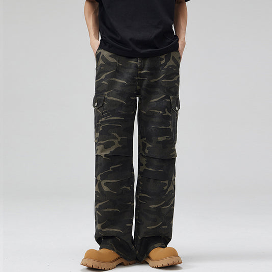 Pantalones Cargo Tácticos Paracaidista con Múltiples Bolsillos Hombre y Mujer