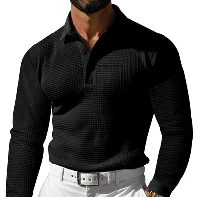 Camisa Casual de Vacaciones con Solapa y Manga Larga - Image 7