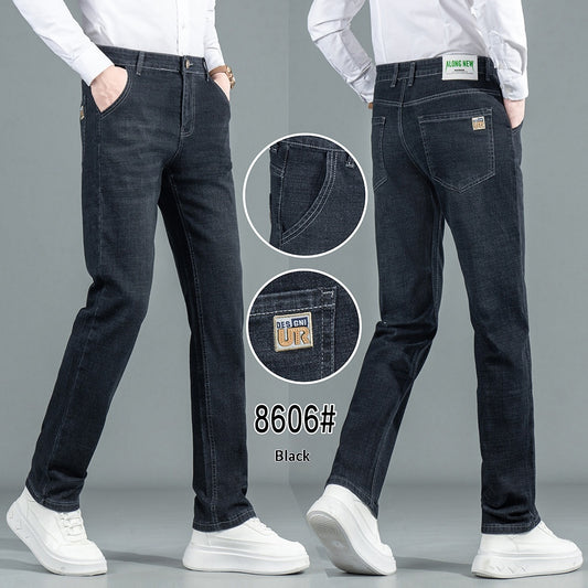 Jeans Ejecutivos de Verano para Hombre - Corte Recto Elástico y Cómodo