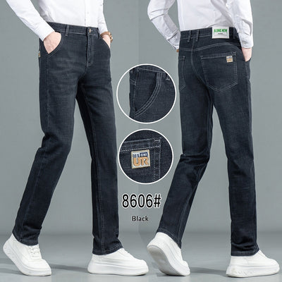 Jeans Ejecutivos de Verano para Hombre - Corte Recto Elástico y Cómodo