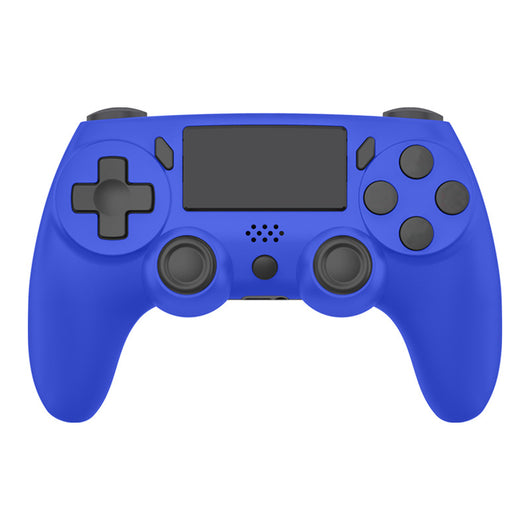 Red game controller with black buttons, D-pad, and dual analog sticks for P4 host gaming. - Image 10