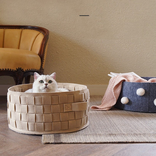 Cama Nido para Gatos 4 Estaciones Semicerrada Universal