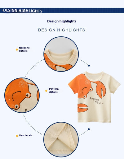 Ropa de Manga Corta para Bebés - Primavera y Verano - Image 5