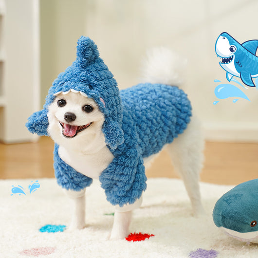 Ropa Térmica para Perros y Gatos con Diseño de Tiburón Adorable - Image 9