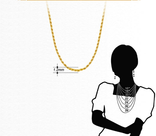 Cadena de Plata Esterlina Trenzada para Mujer - Image 10