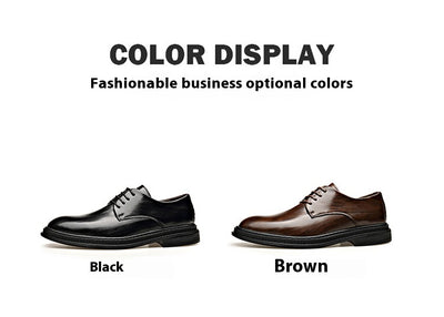 Zapatos de Cuero para Hombre - Elegancia Formal para Bodas y Eventos - Image 14