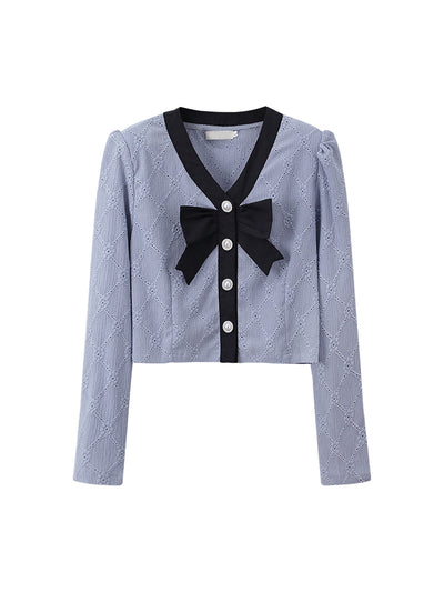 Blusa Elegante con Volantes y Escote en V - Image 5