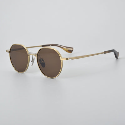Gafas Vintage Redondas en Titanio Ultra Ligero Puro - Image 4