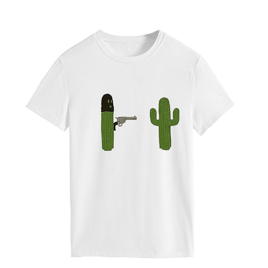 Blusa Básica Suelta para Mujer - Cuello Redondo y Mangas Cortas - Image 5