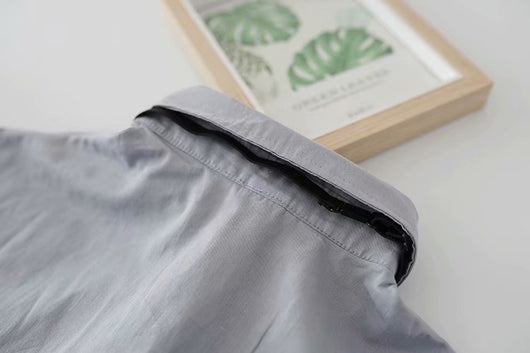 Camisa Escolar Suelta Estilo Japonés con Corbata - Manga Corta Versátil - Image 22