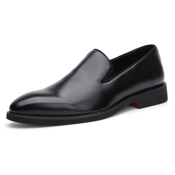 Zapatos de Cuero Puntiagudos Estilo Británico Clásico - Image 6