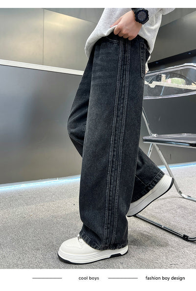 Pantalones Gruesos y Cálidos Estilo Coreano para Niños - Image 17
