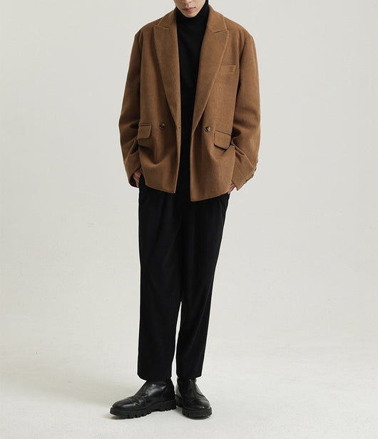 Saco de Pana Gruesa Combinada para Hombre - Image 31