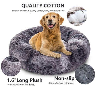 Cama Donut para Perros - Cómoda Felpa Suave Lavable - Image 56